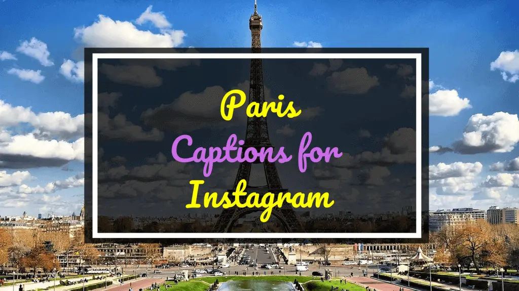 Paris Captions