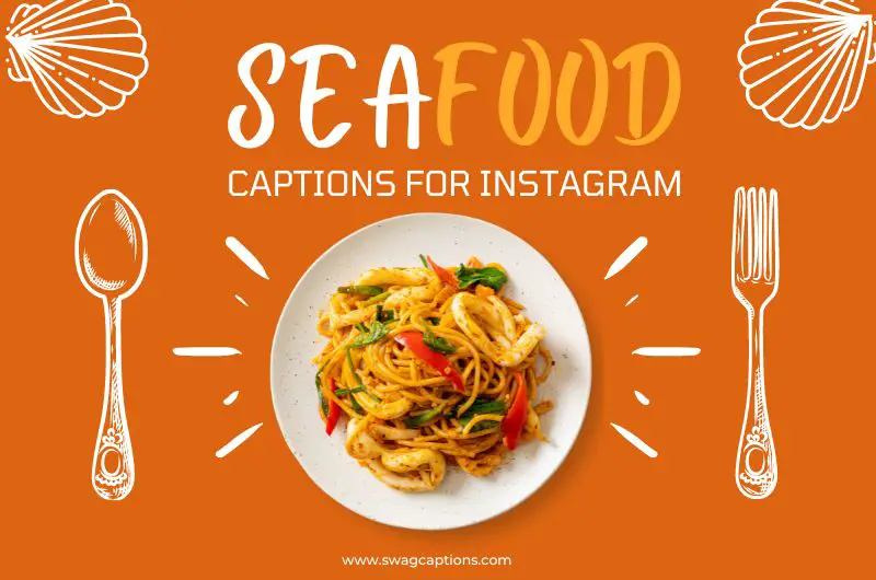 Seafood Captions