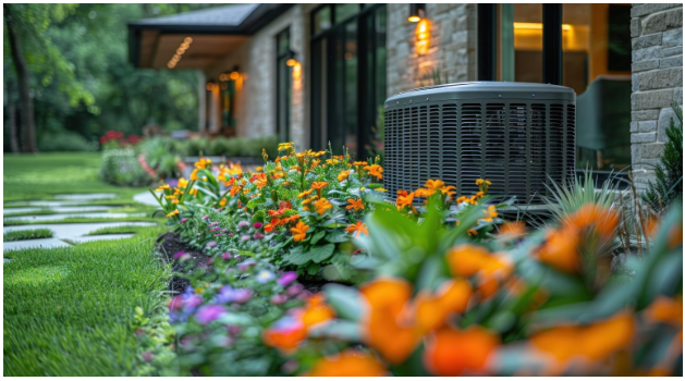 Benefits of Landscaping Around Your Air Conditioner: Enhancing Efficiency and Aesthetics