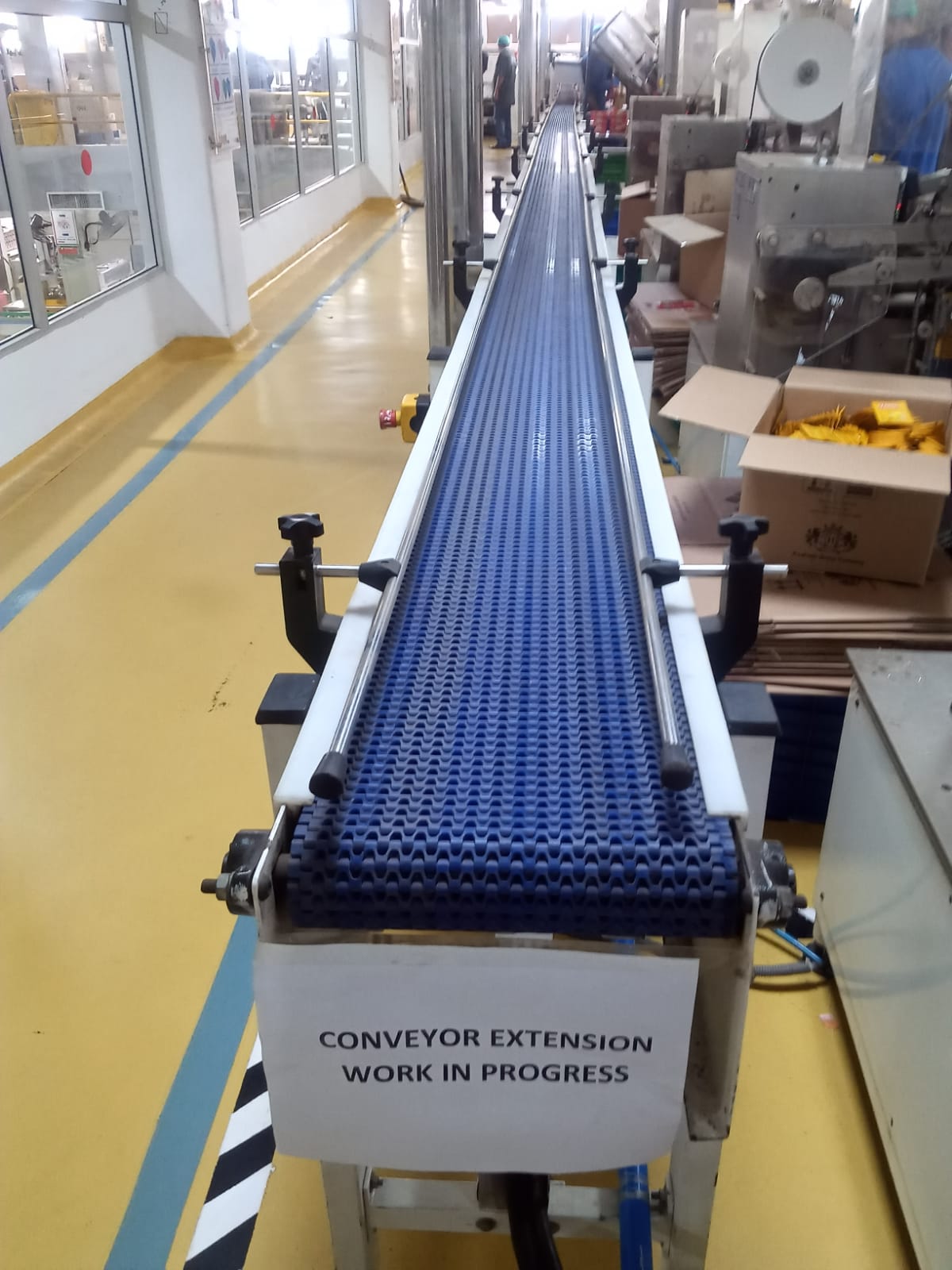 Plastic Belt Conveyor Systems with CDN and Security Integration